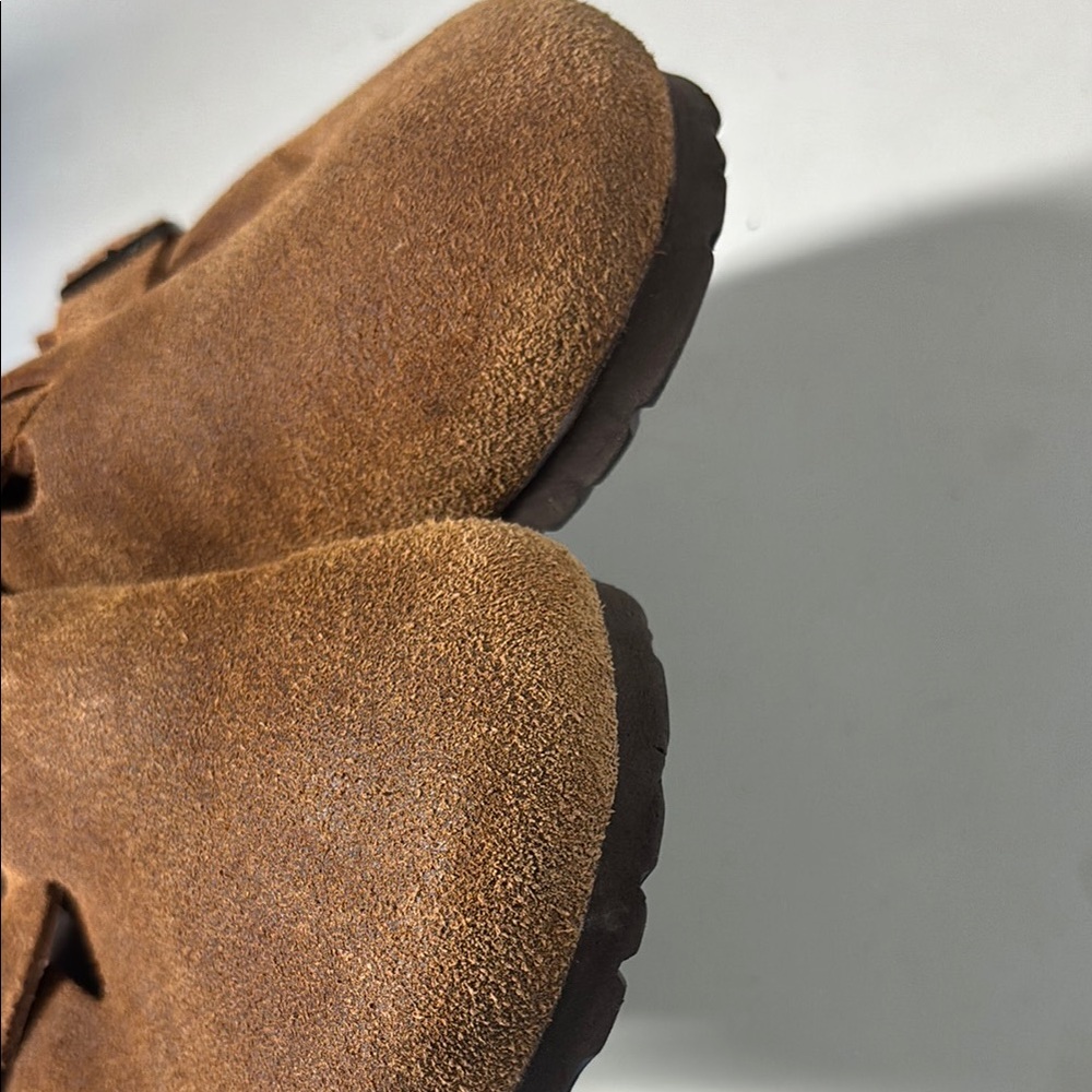 Birkenstock Tan Suede Clogs size 42 - Picture 5 of 8